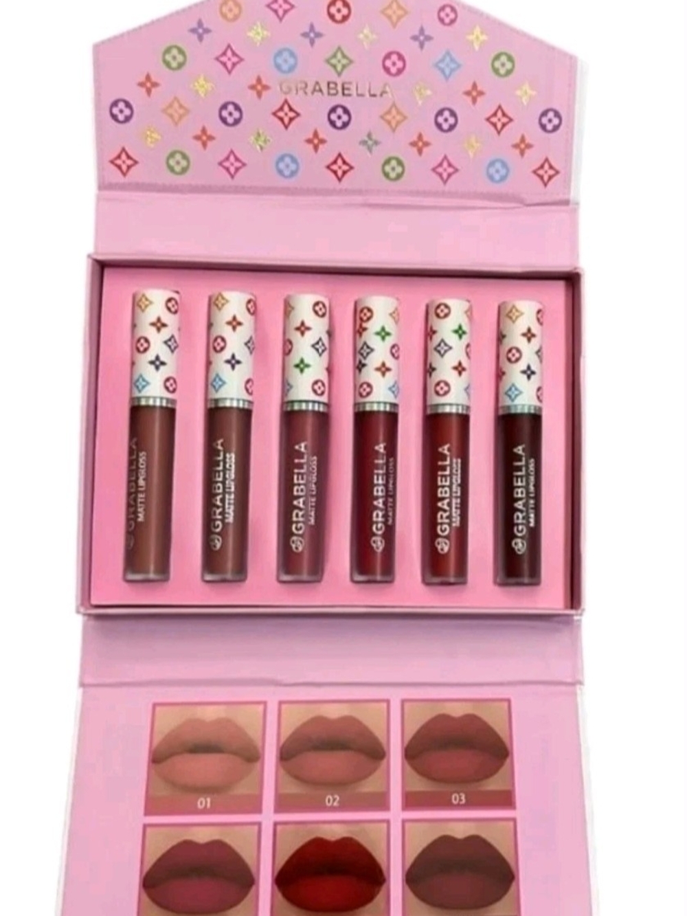 Matte Mousse Lip Gloss Set ✨Super cute 6-piece liquid lipstick
